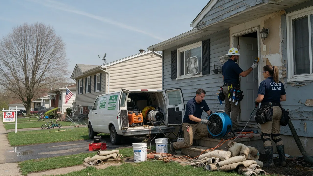Flood Cleanup in Shartlesville, PA near me