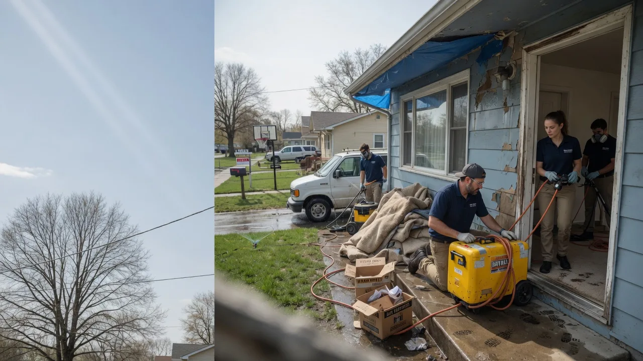 Basement Flood Cleanup in Shartlesville, PA near me